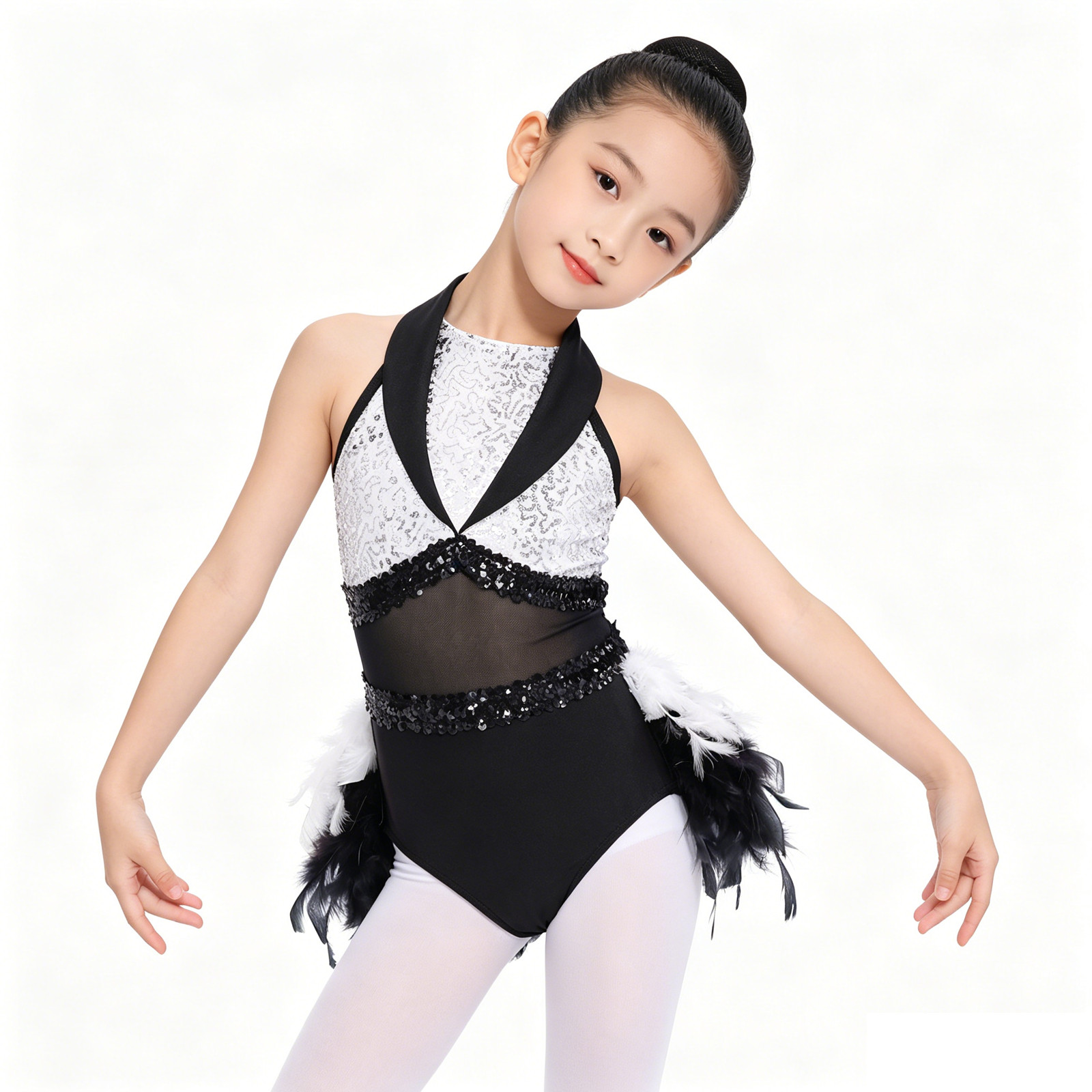Baby Clothing Size - Ragazze adolescenti senza maniche con paillettes