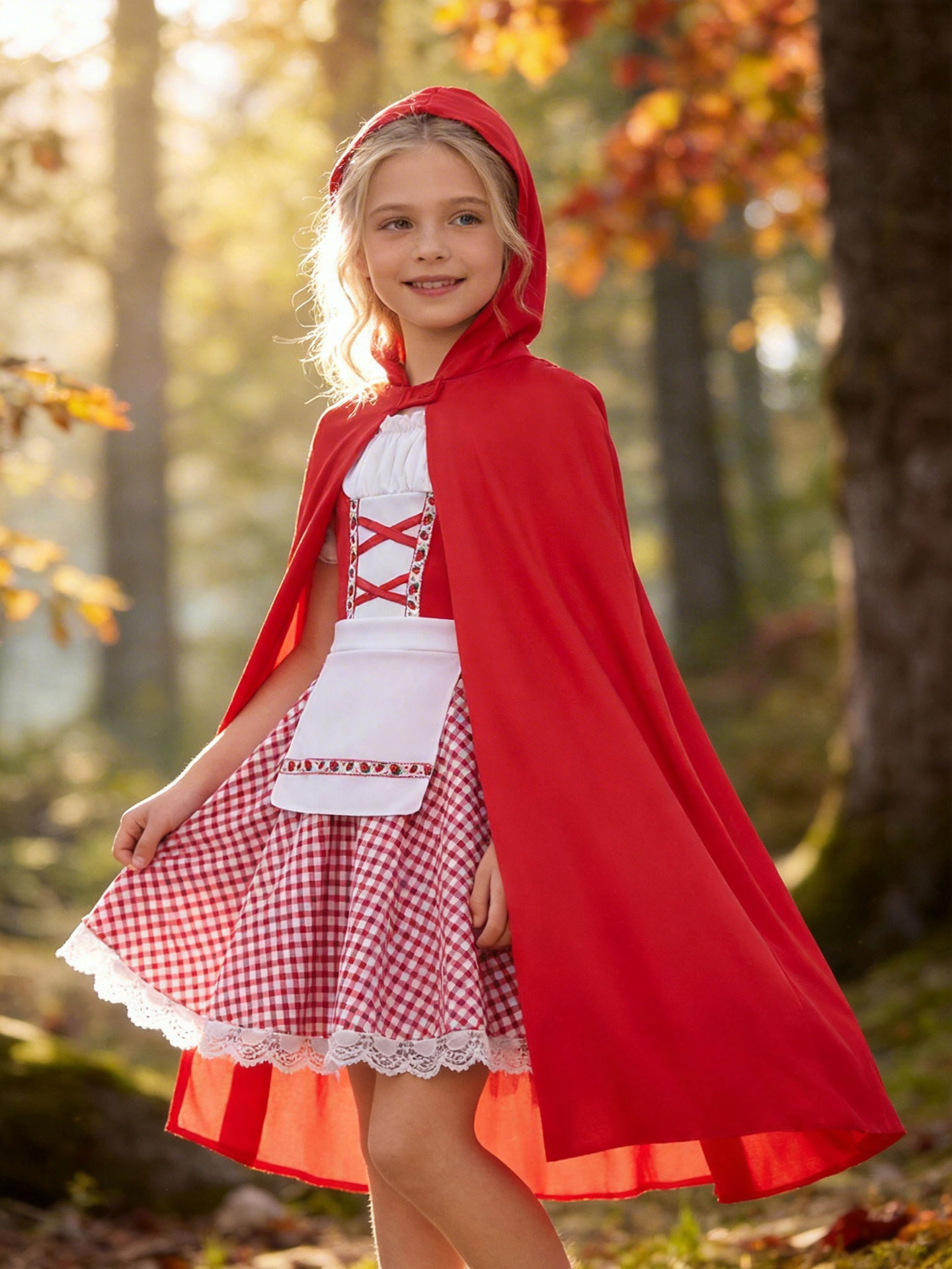Baby Clothing Size - Costume da Cappuccetto Rosso per Bambine,