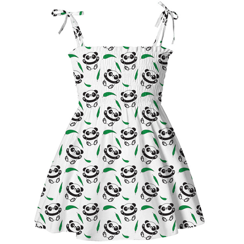 Baby Clothing Boutique - Summer Toddler Girl Dresses coreano Cartoon