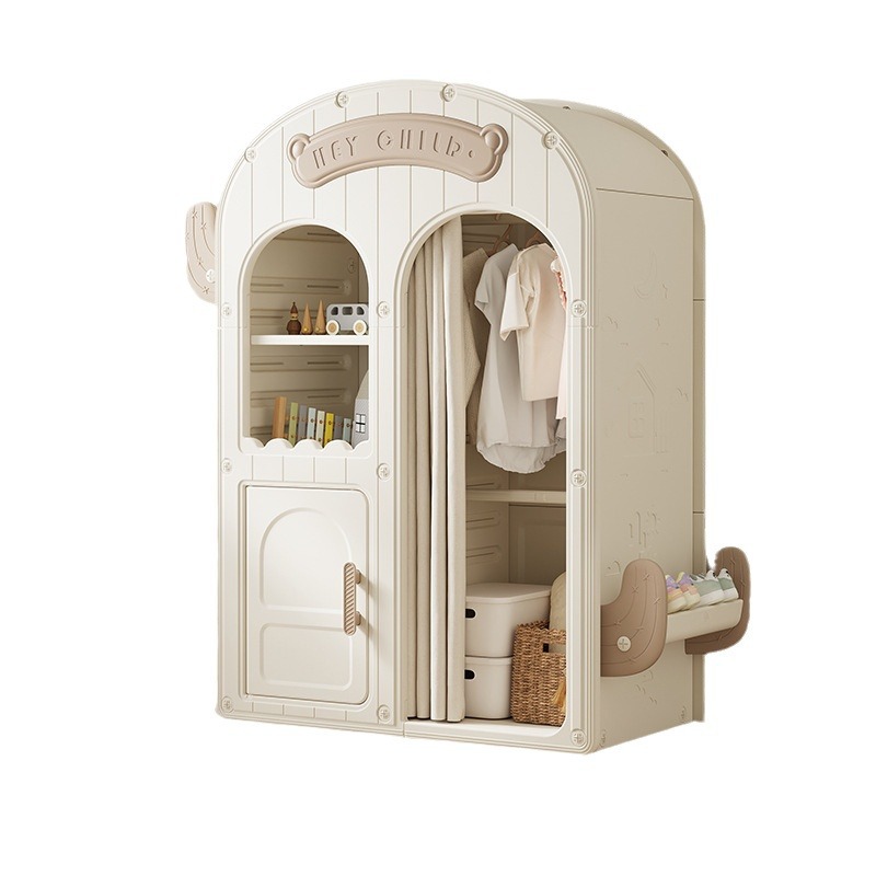 Baby Clothing Wardrobe - Armadio per Bambini, Mobile Contenitore per