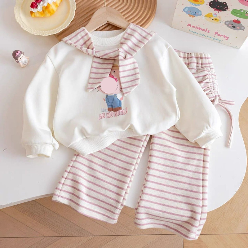 Baby Clothing Unique - Completo per bambine primavera/autunno: Abbigliamento elegante