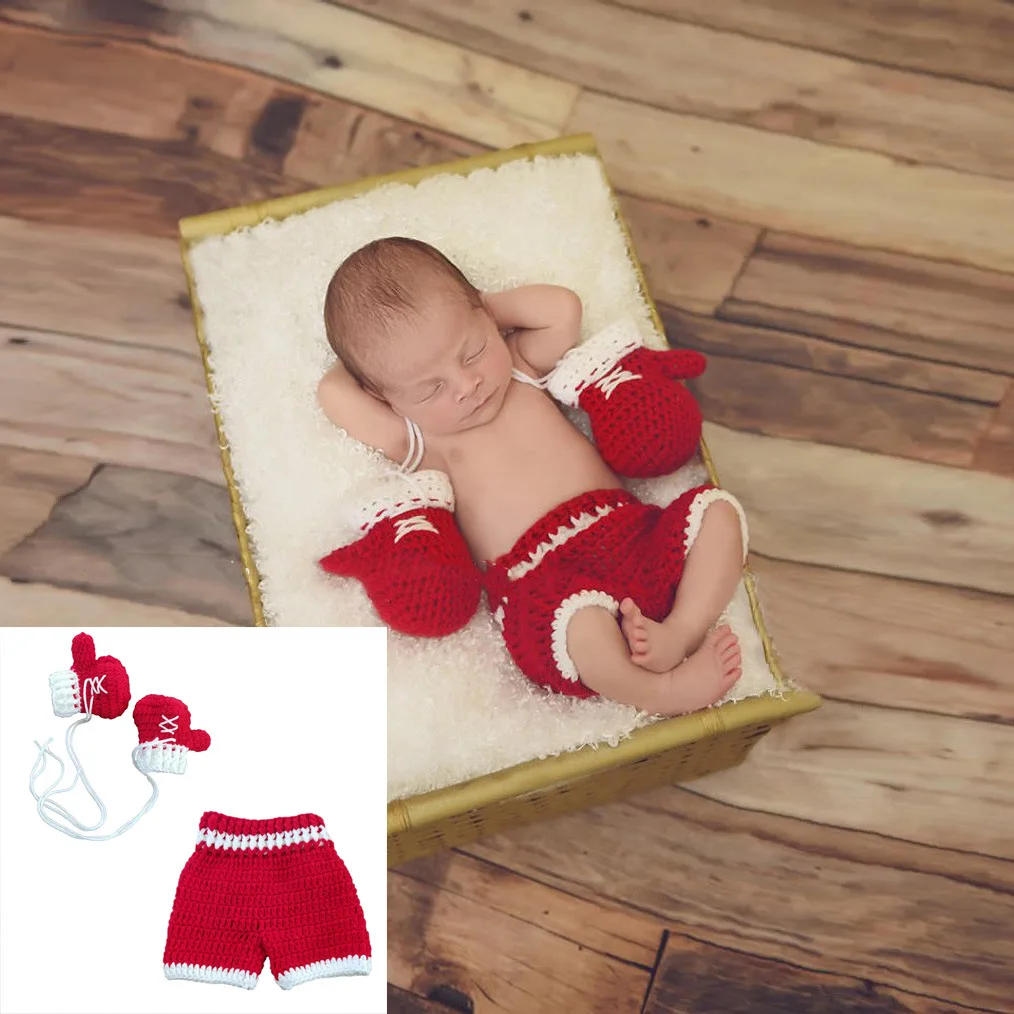 Baby Clothing Dresser - Completo fotografico neonato Baby Boxing Dress