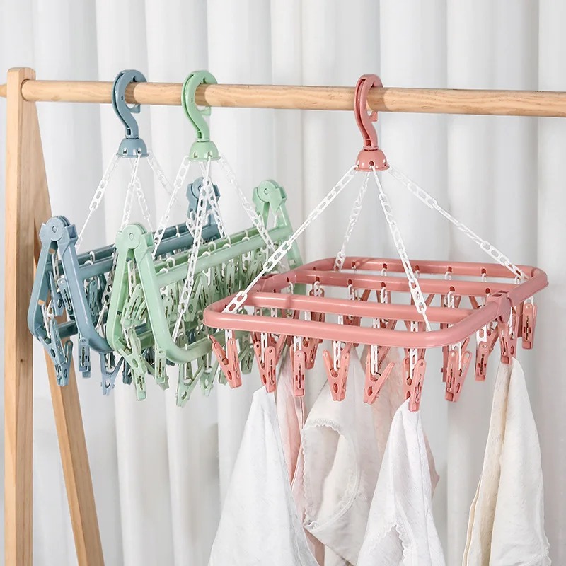 Appendiabiti con 32 clip e app - Baby Clothing Hanging Rack recensione e prezzo
