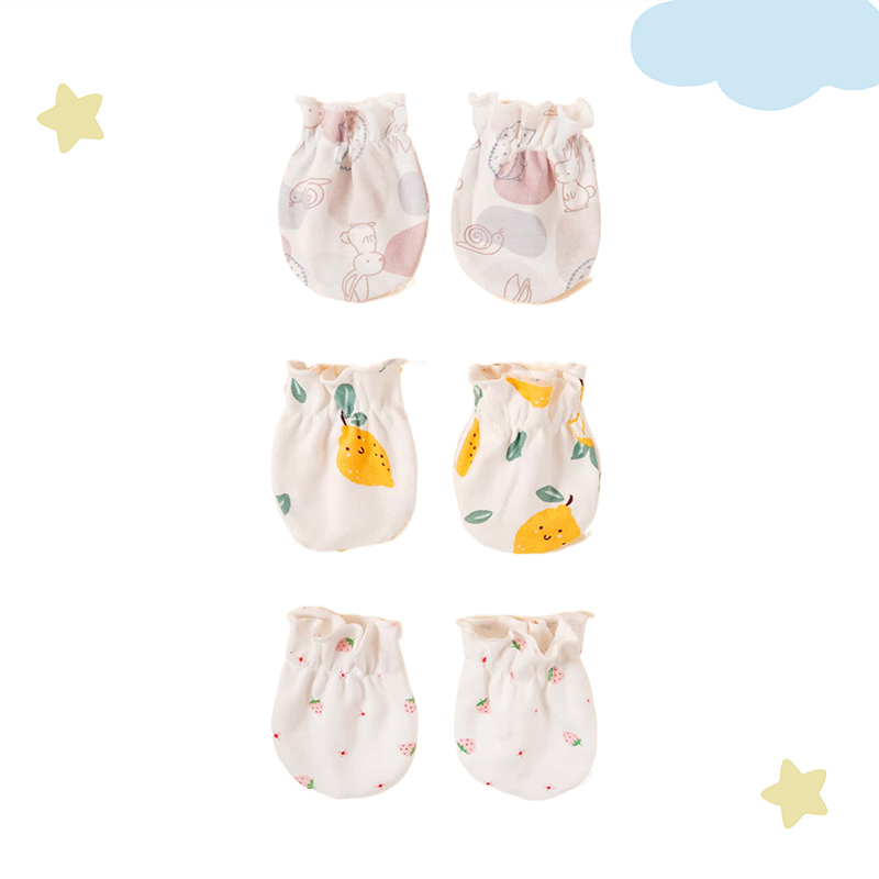 3 paia di guanti antigraffio p - Baby Mittens Scratch recensione e prezzo
