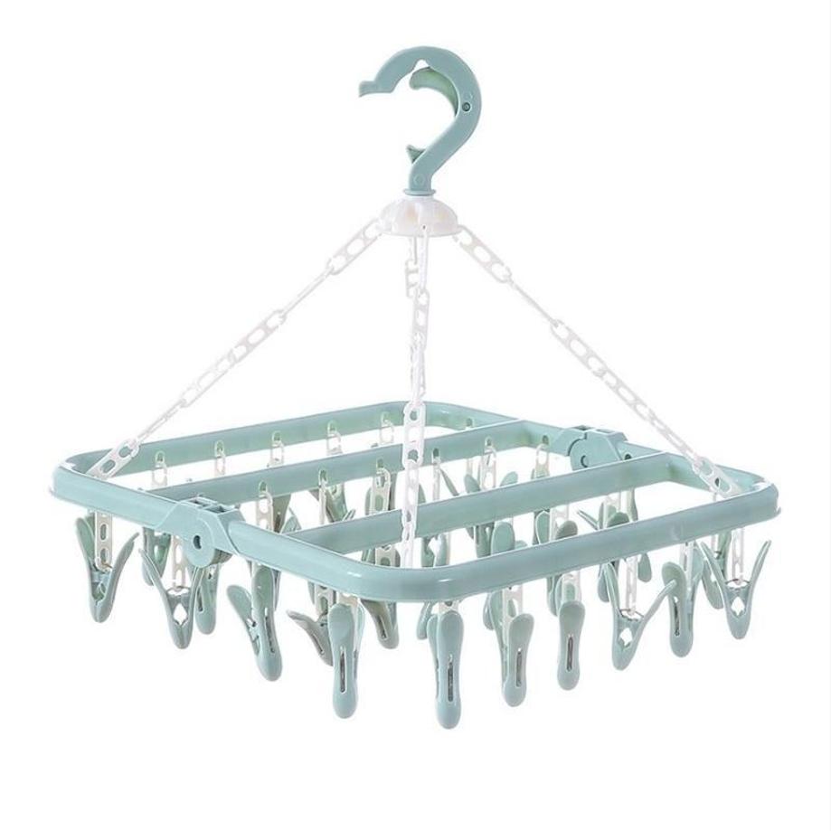 1 Pcs 32 Clips Abbigliamenti p - Baby Clothing Hanging Rack recensione e prezzo