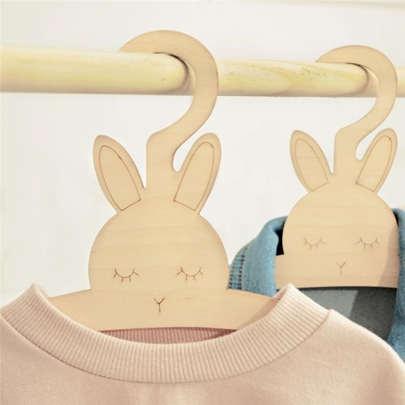 20 Pezzi Appendiabiti in Legno - Baby Clothing Hanging Rack recensione e prezzo
