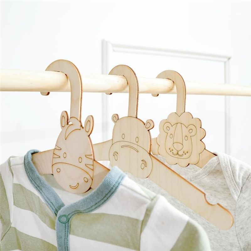 20 Pezzi Appendiabiti in Legno - Baby Clothing Hanging Rack recensione e prezzo