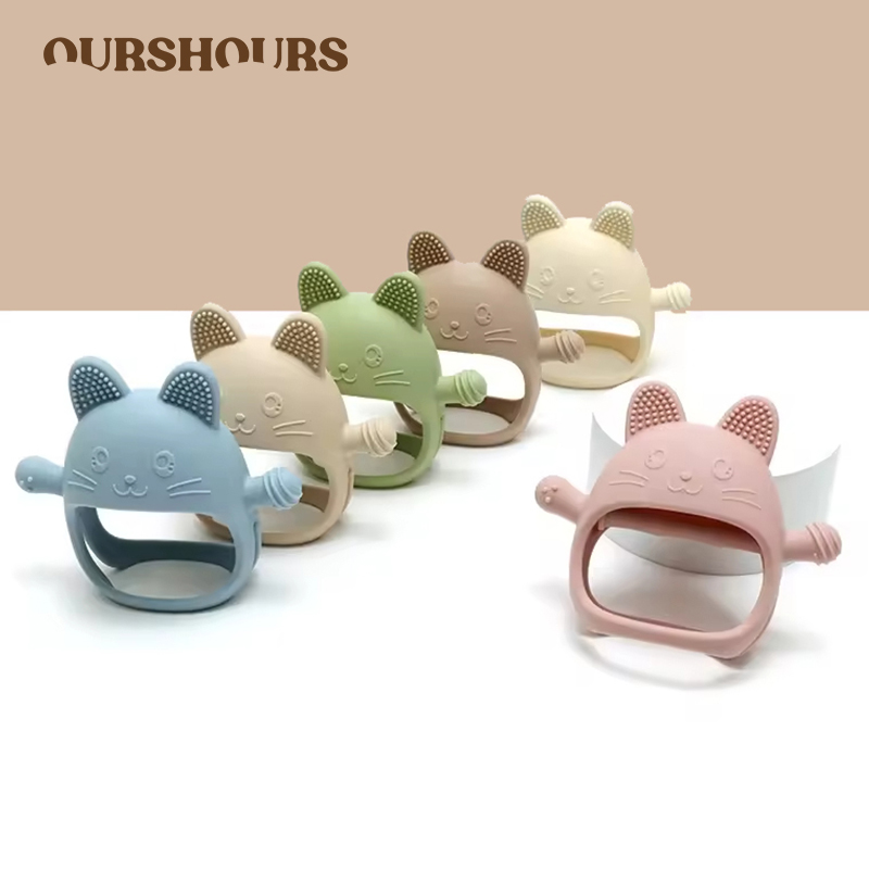 1PC Del Bambino Del Silicone M - Baby Mittens Scratch recensione e prezzo