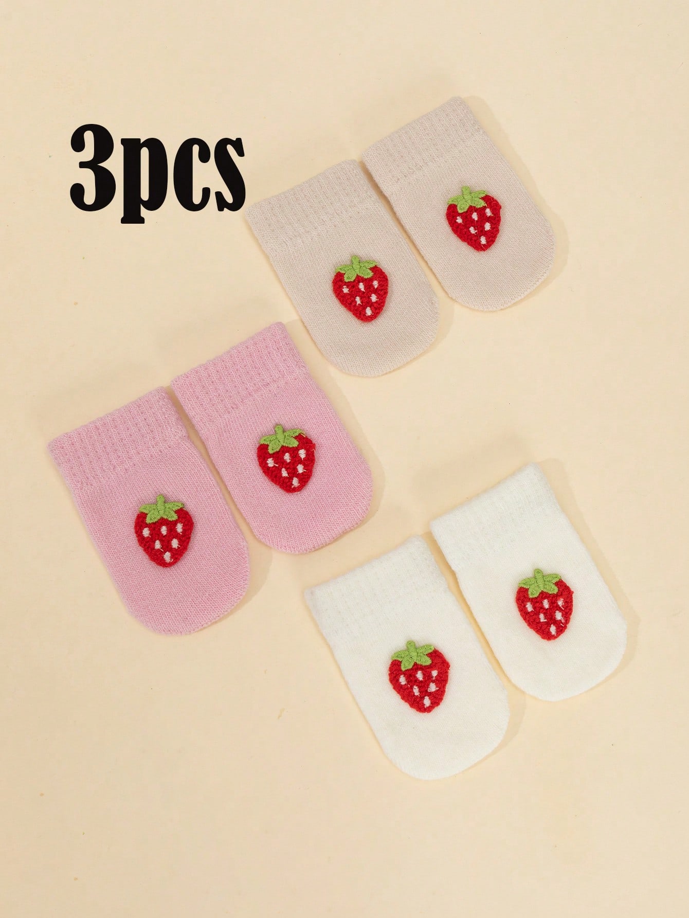 3 paia di guanti in maglia per - Baby Mittens Scratch recensione e prezzo