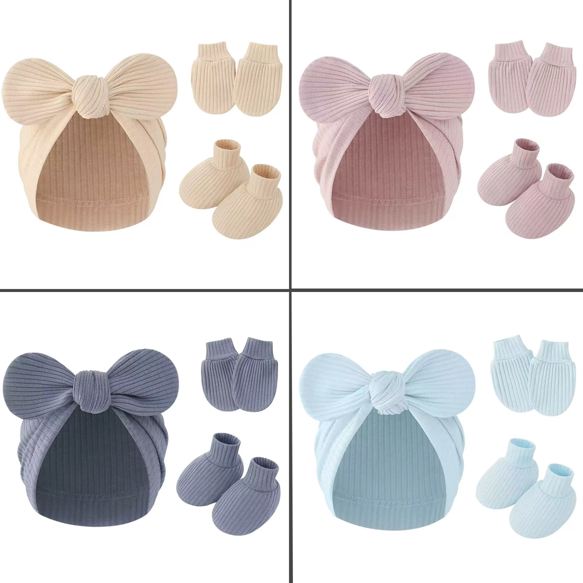Set Unisex per Neonati: Cappel - Baby Mittens Scratch recensione e prezzo