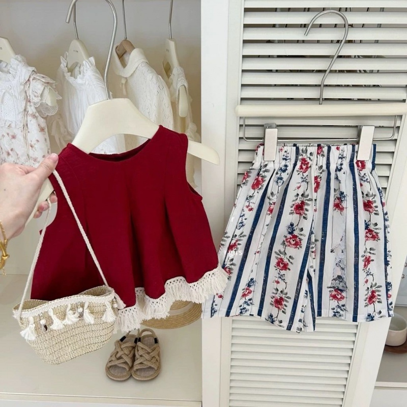 Completo estivo per bambine, a - Baby Clothing Unique recensione e prezzo