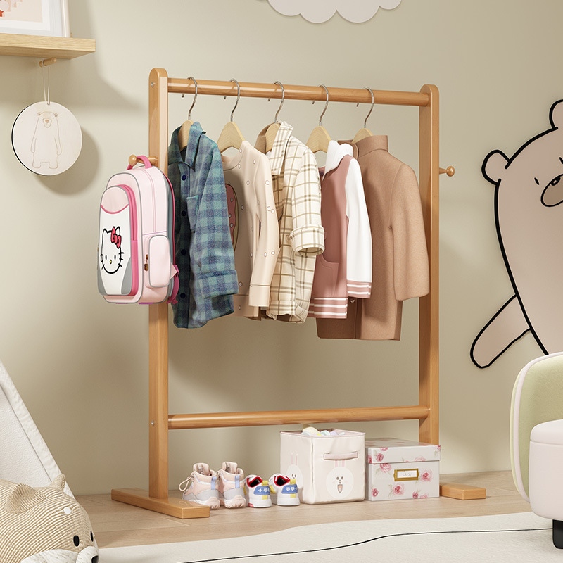 Piccolo portacappelli in bambù - Baby Clothing Hanging Rack recensione e prezzo